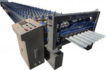 Máquina formadora de paneles de techo
